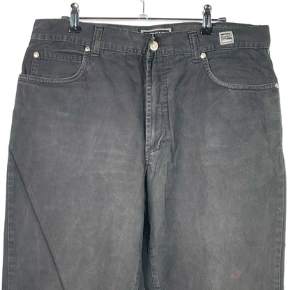 Versace 90s Relaxed Jeans Schwarz-38 52