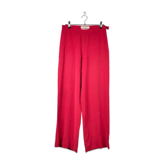 Max Mara Segeltuch Hose Rot-36