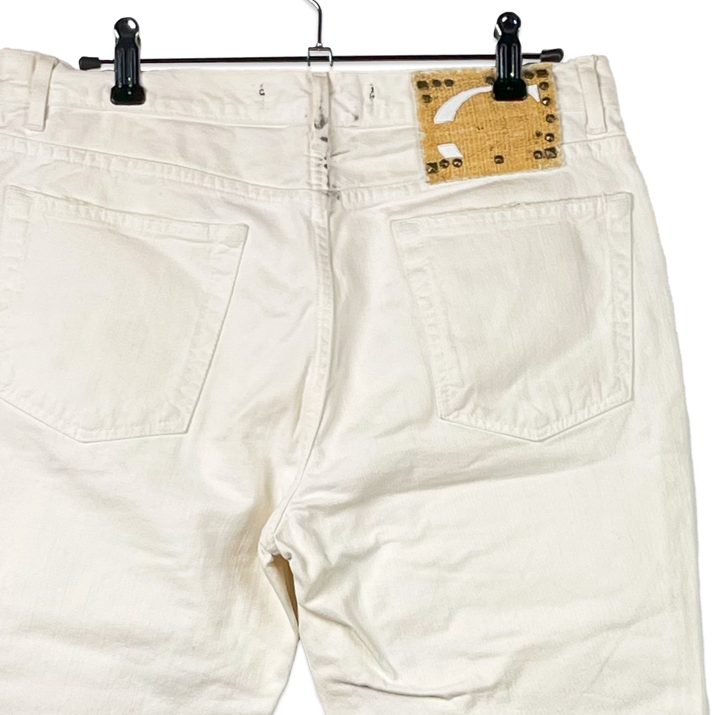 Cavalli Jeans Shorts Weiß-33