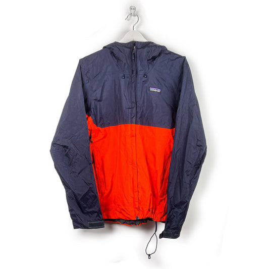 Patagonia Regenjacken Schwarz/Rot-S