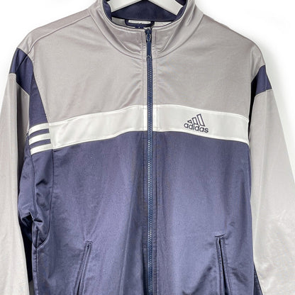 Adidas 90s Trainingsjacket Grau/Blau-S