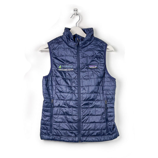 Patagonia Puffer Weste Woman Dunkelblau-S