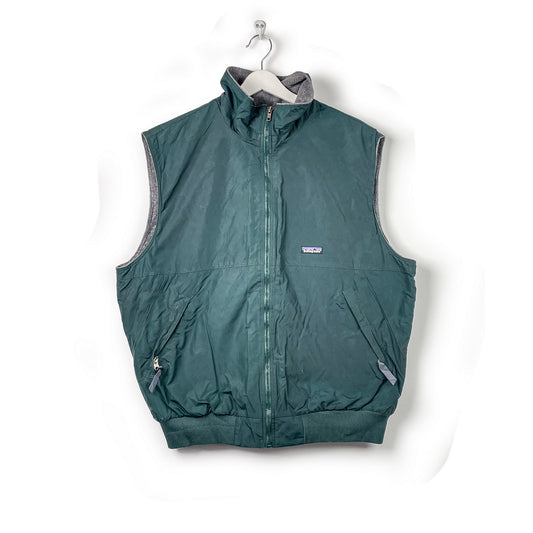 Patagonia Reversible Weste Grau/Grün-XL