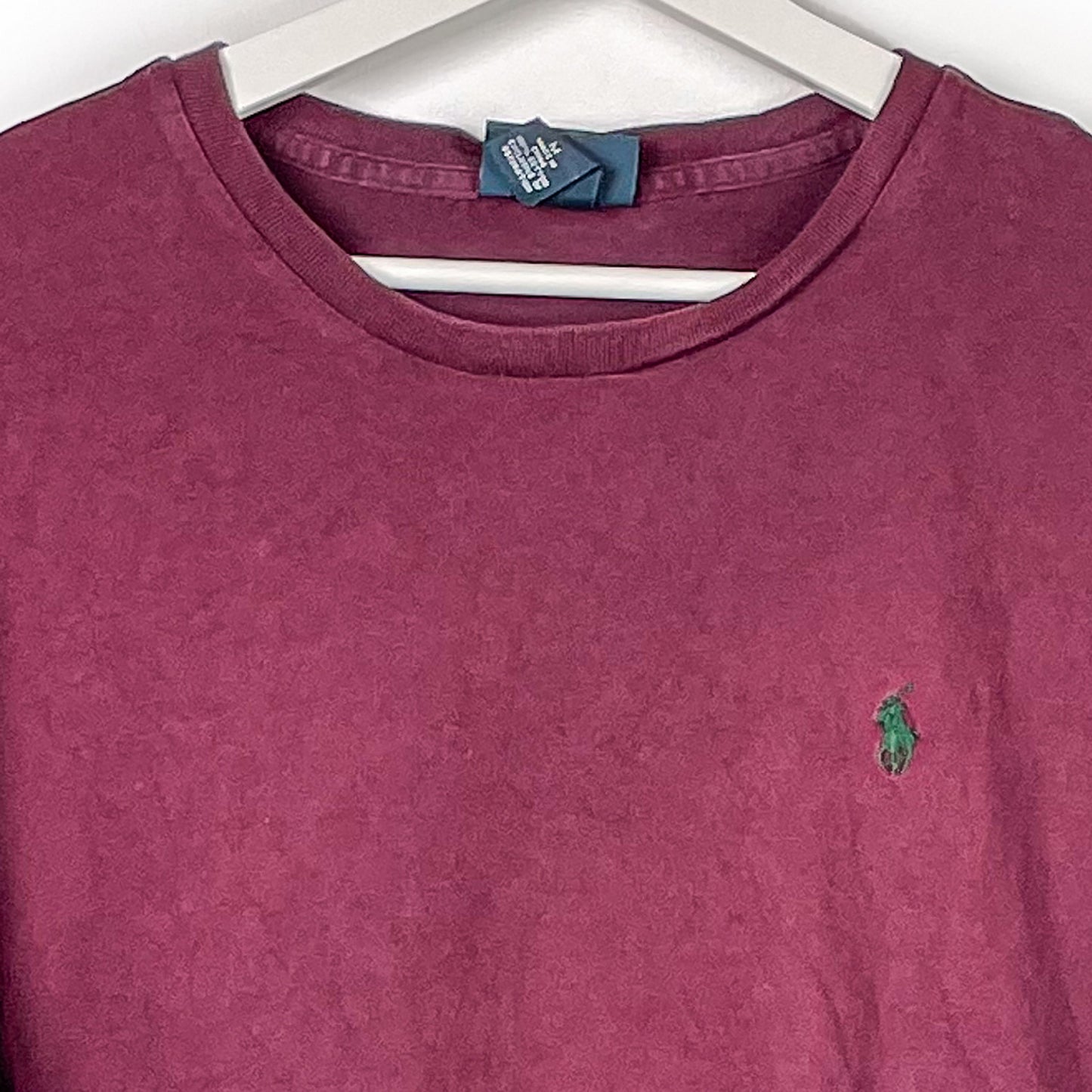 Ralph Lauren T-Shirt Weinrot-M