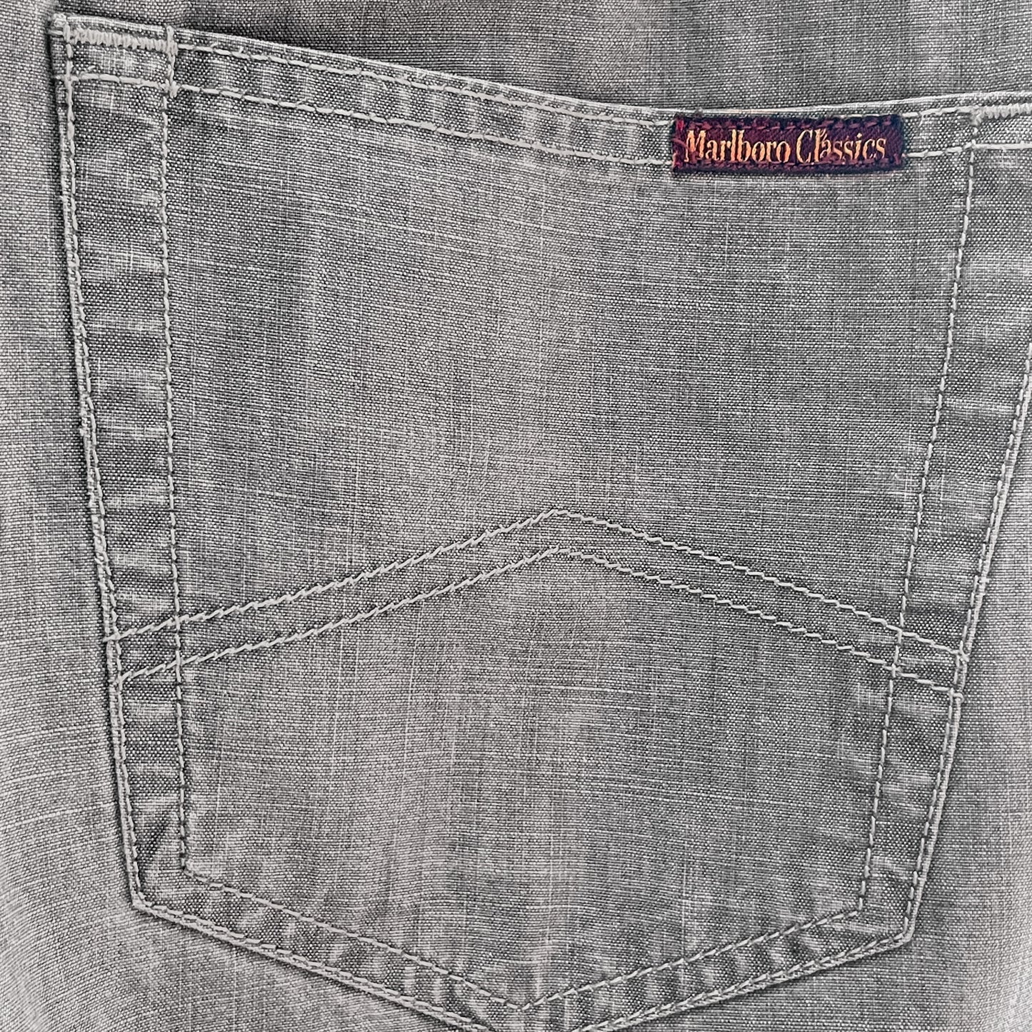 Marlboro Classic's Jeans Grau-W30 L34