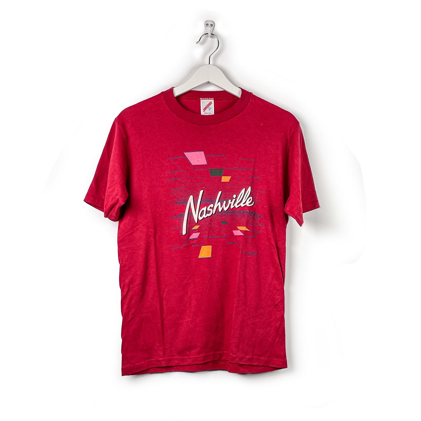 True Vintage T-Shirt Nashville Rot-M