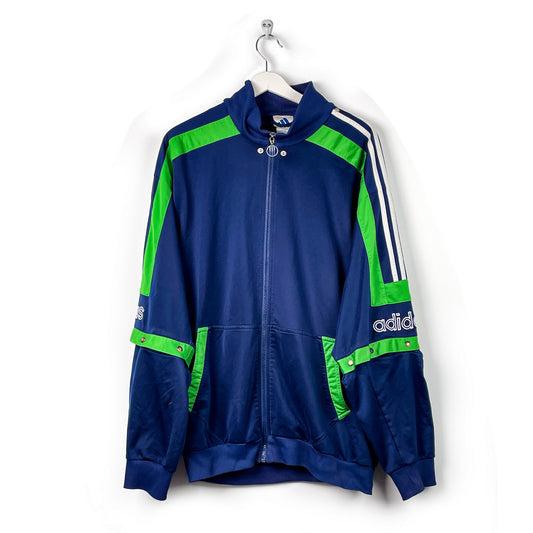 Trainingsjacke Adidas Blau/Grün-XL