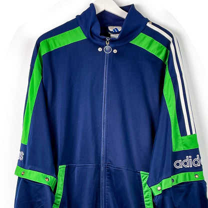 Trainingsjacke Adidas Blau/Grün-XL