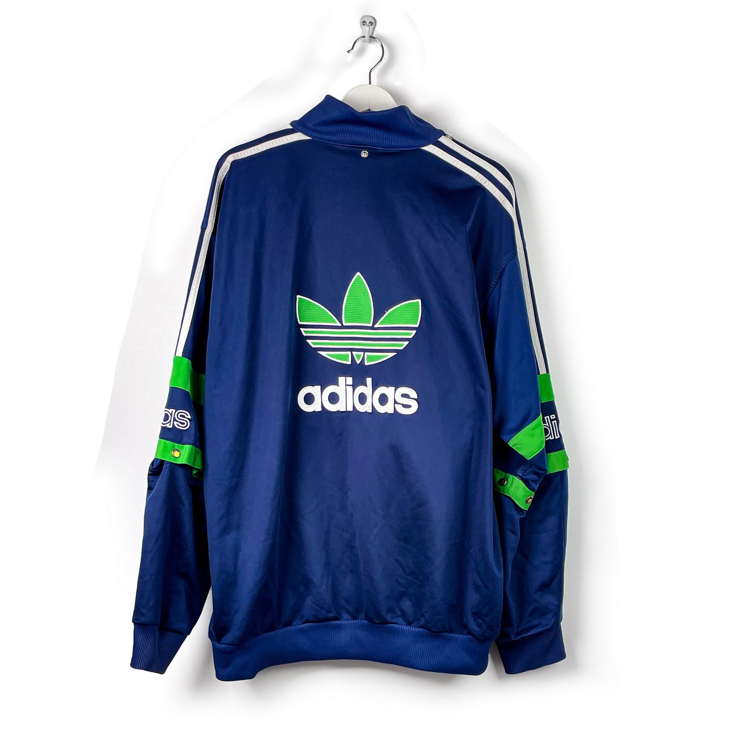 Trainingsjacke Adidas Blau/Grün-XL