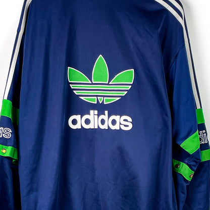 Trainingsjacke Adidas Blau/Grün-XL