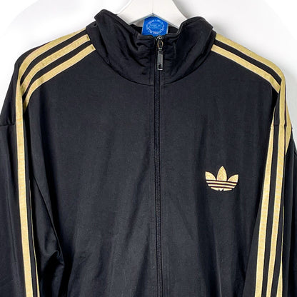 Trainingsjacke Adidas Schwarz/Gold-XL