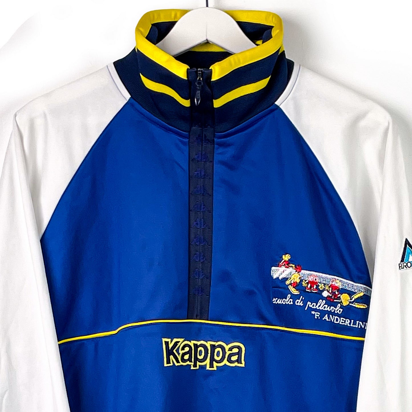 Trainingsjacke Kappa Blau/Weiß-M