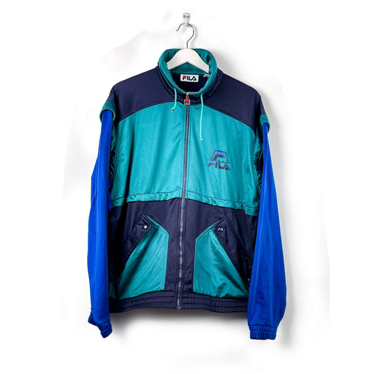 Trainingsjacke Fila Blau/Türkis-M