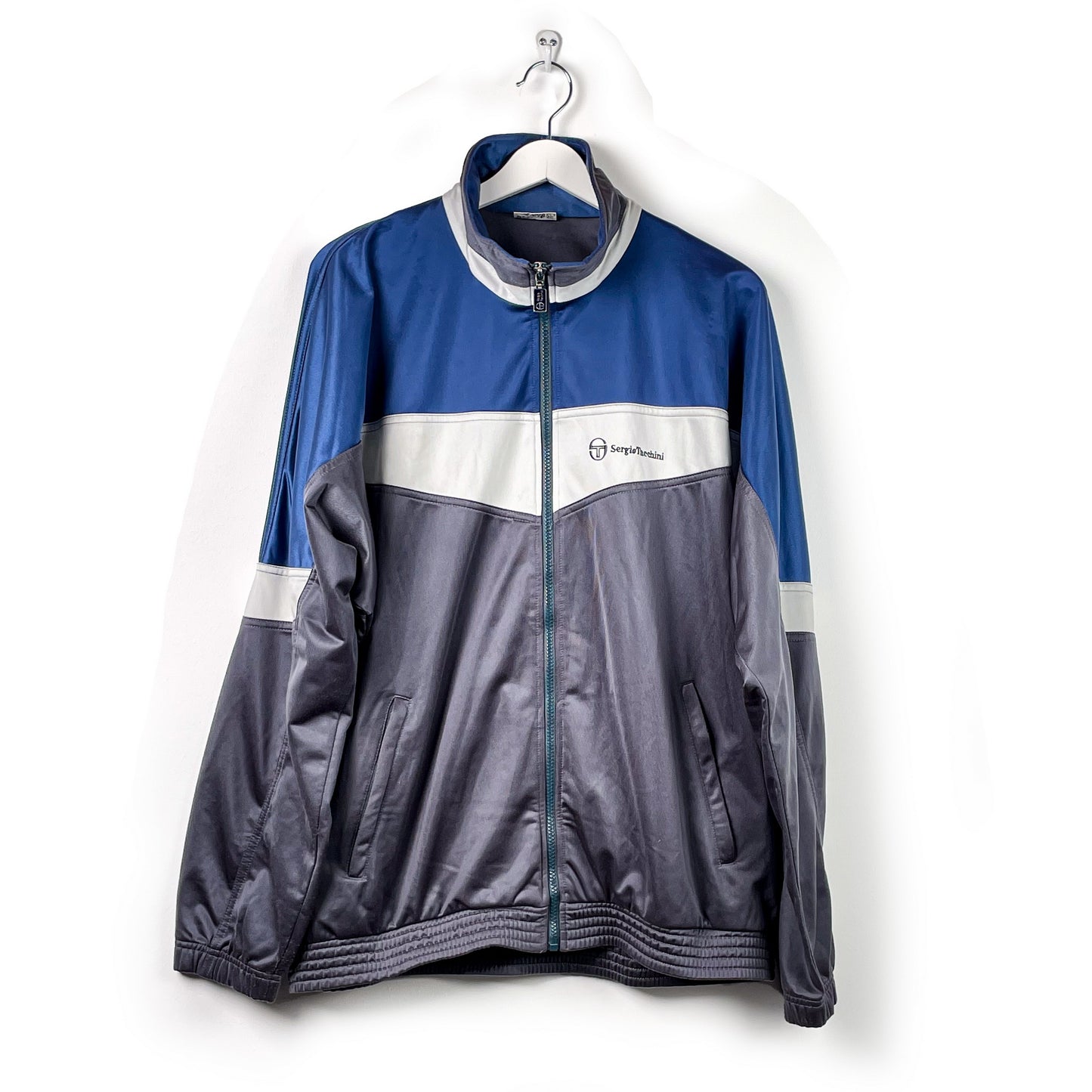 Trainingsjacke Sergio Tacchini Blau/Grau-L