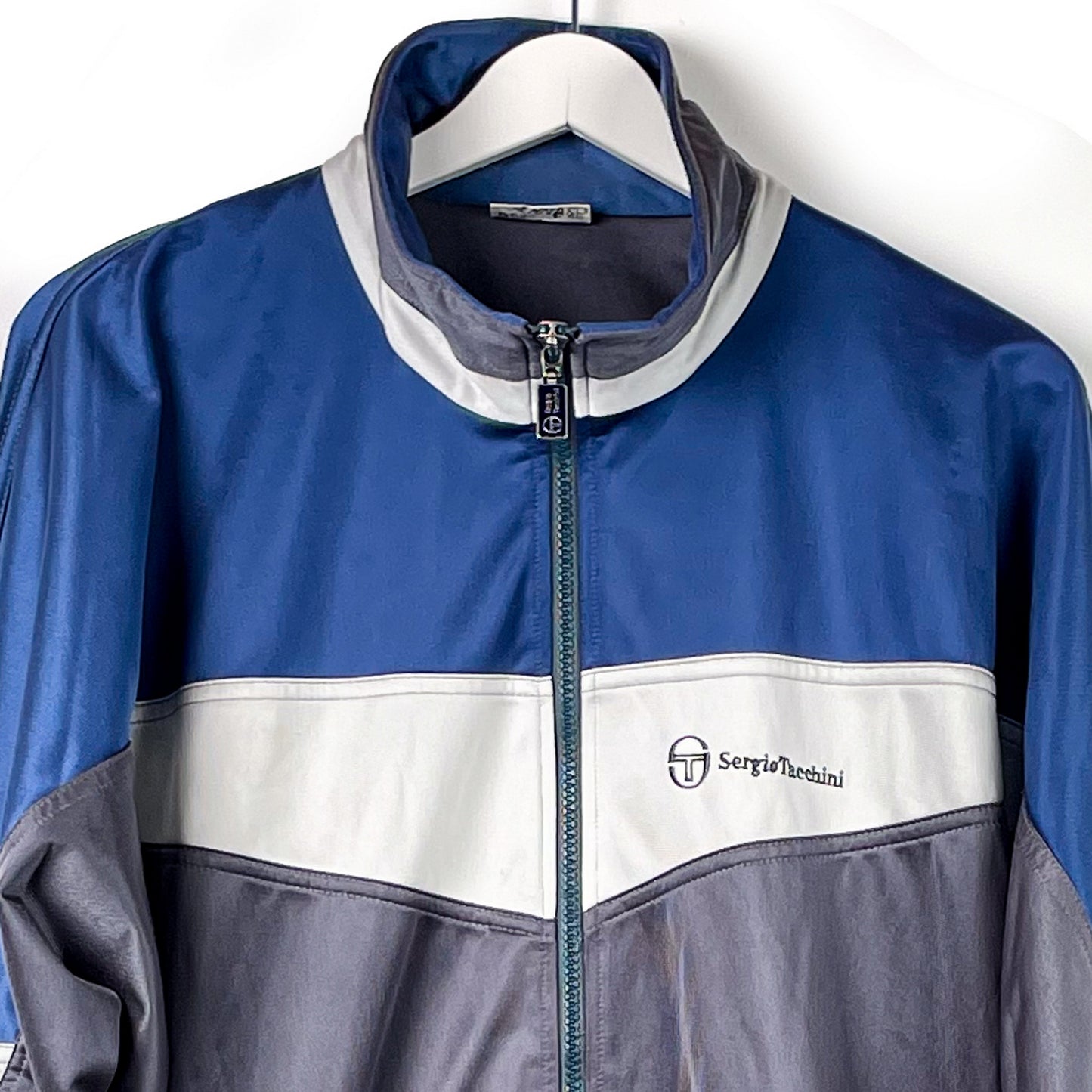 Trainingsjacke Sergio Tacchini Blau/Grau-L