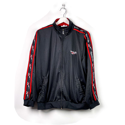 Trainingsjacke Reebok Schwarz/Rot-M