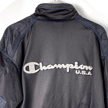 Trainingsjacke Champion Schwarz/Blau-M