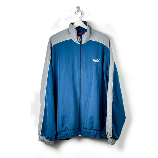 Trainingsjacke Puma Türkis/Grau- XL