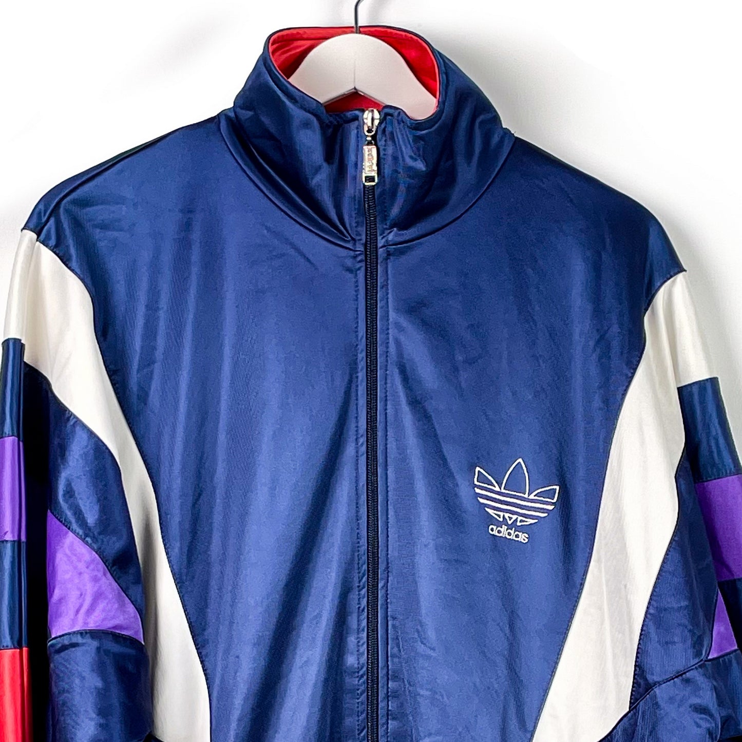 Trainingsjacke Adidas Blau/Lila-L