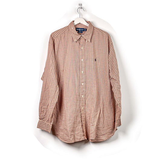 Ralph Lauren Langarmhemd Beige-XL