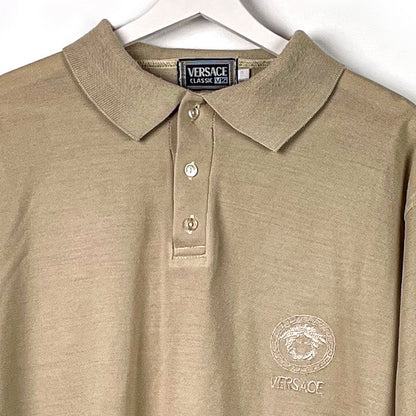 Versace Langarmshirt Beige-L