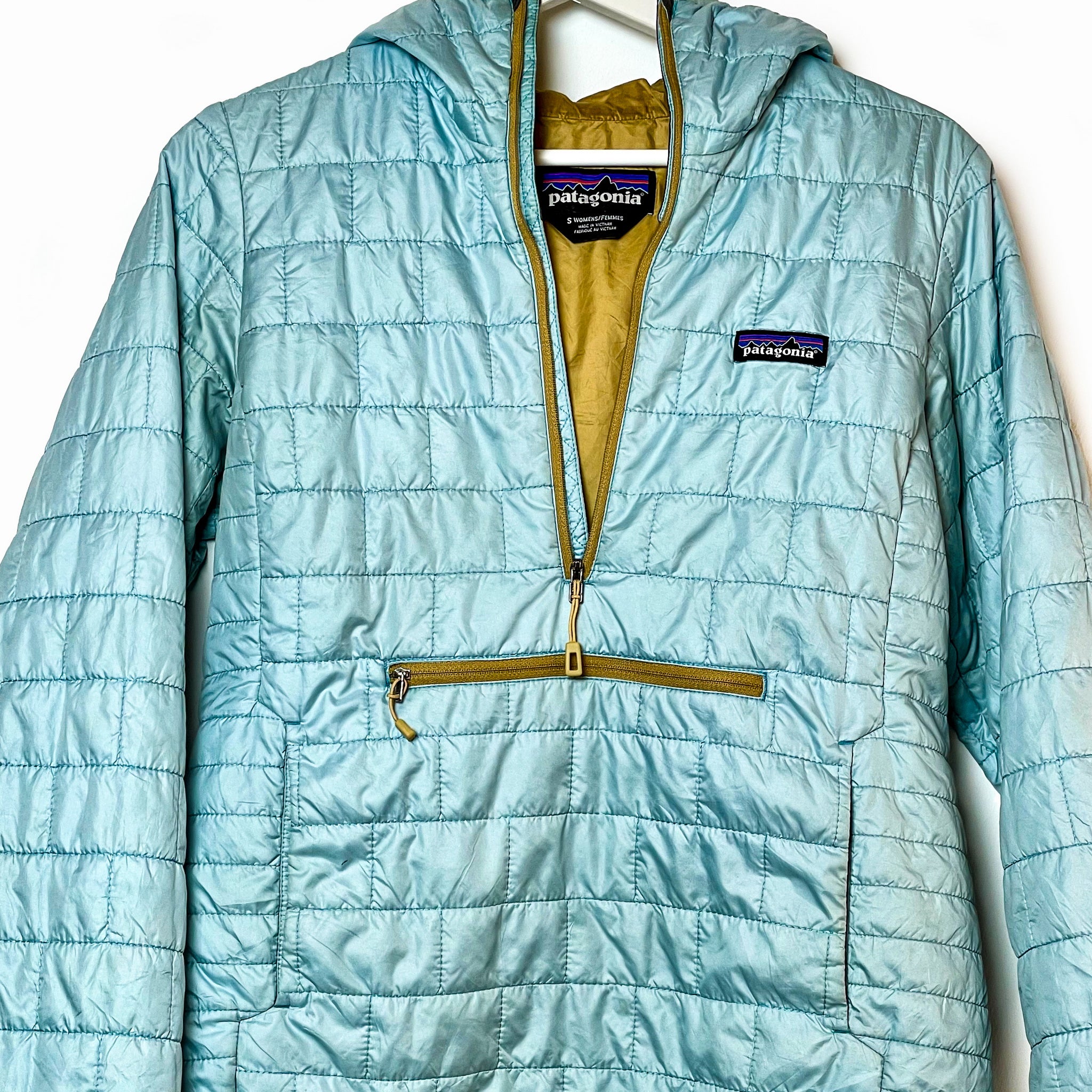 Patagonia half zip puffer hotsell