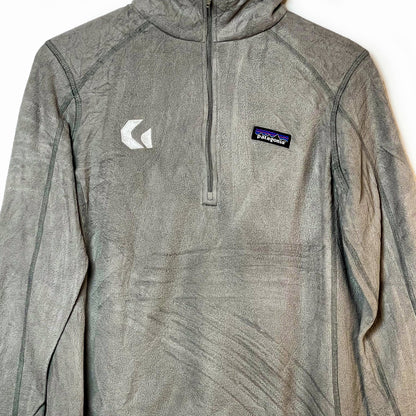 Patagonia Half Zip Fleece Women Grau-M