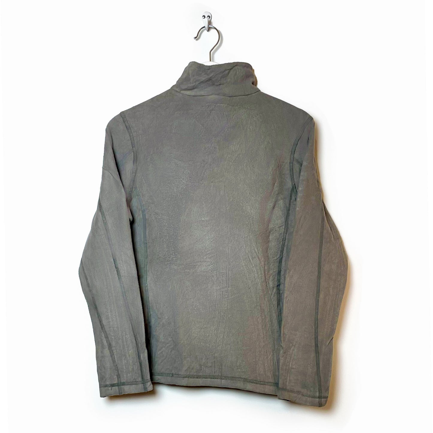 Patagonia Half Zip Fleece Women Grau-M